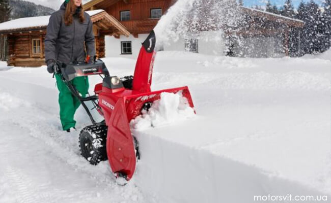 самохідні снігоочищувачи