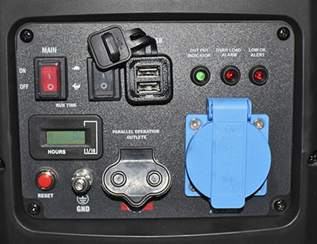 панель керування генератора Senci SC1500 i