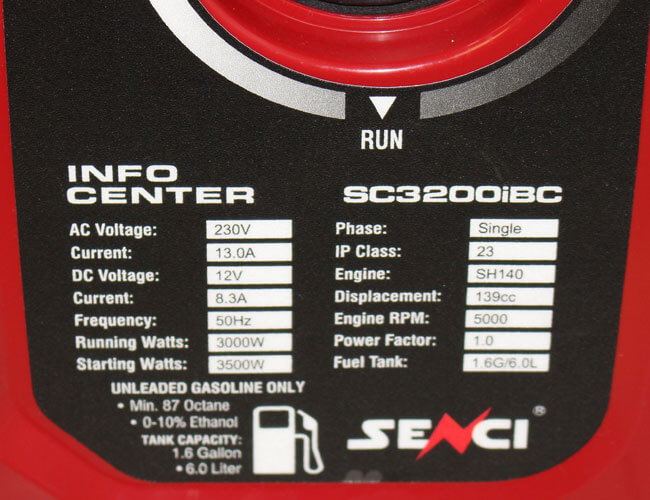 генератор SC3200iBC характеристики