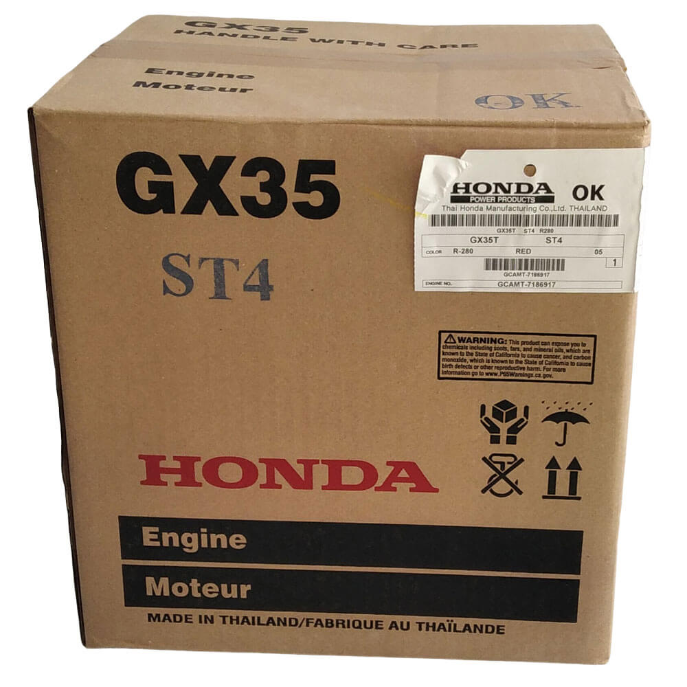 упаковка двигатель Honda GX35