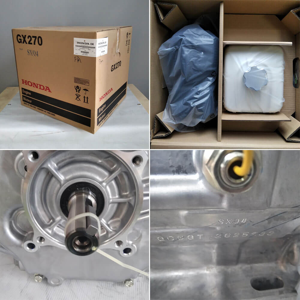 упаковка та вал двигуна Honda GX270 UT2X SXQ4 OH