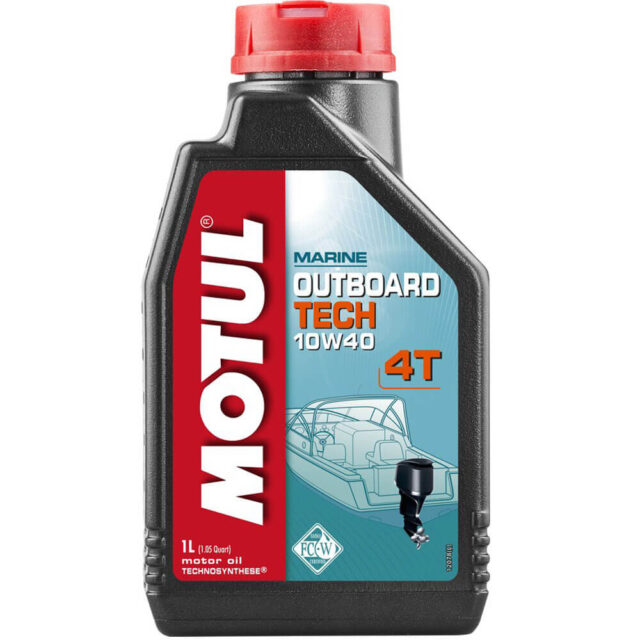 Олива MOTUL Technosynthese SAE 10w40 (1л, оригінал) для човнових двигунів