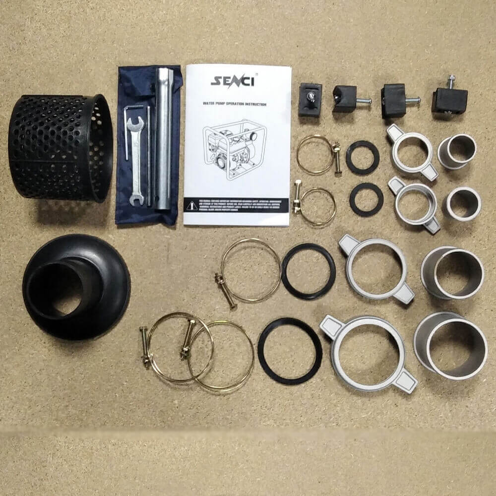 Мотопомпа Senci SCHP80 высоконапорная комплектация