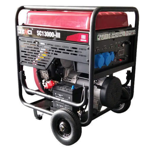 Генератор Senci SC13000-III (10 - 11 кВт) открытый бензиновый