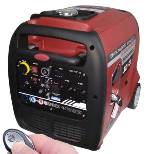 Генератор Senci двухтопливный SC4000iED-O инверторный (3,2-3,8 кВт, газ, бензин)