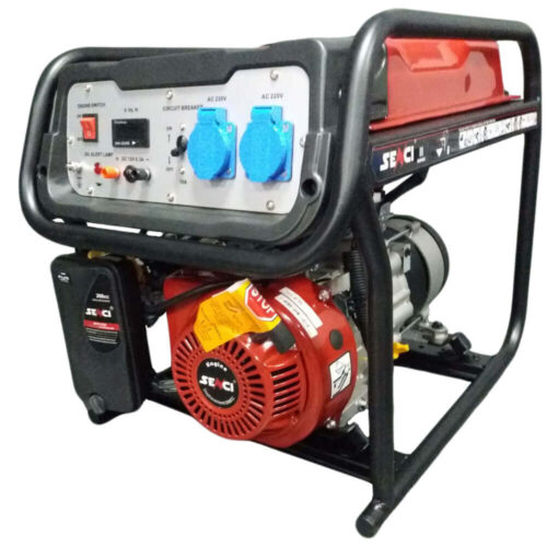 Бензиновий однофазний генератор SENCI SC2500-II 2 кВт