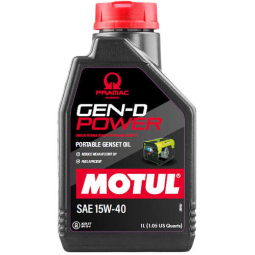 Олія моторна MOTUL GEN-D POWER SAE 15W40 (1л, оригінал) для дизельгенераторів