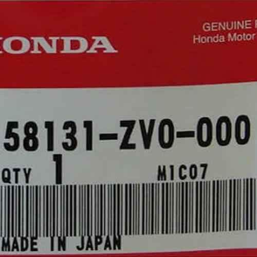 Шпонка гребного винта Honda BF2 BF2.3л.с (58131-ZV0-000) оригинал