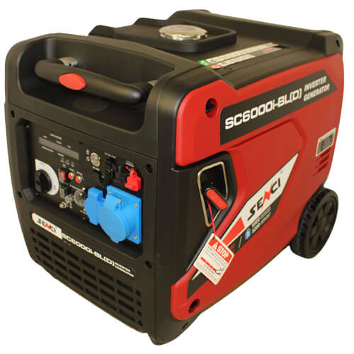двопаливний інверторний генератор Senci SC6000i-BL(D)